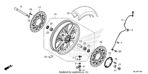 Front Wheel Schematic