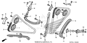 Cam Chain@tensioner Schematic
