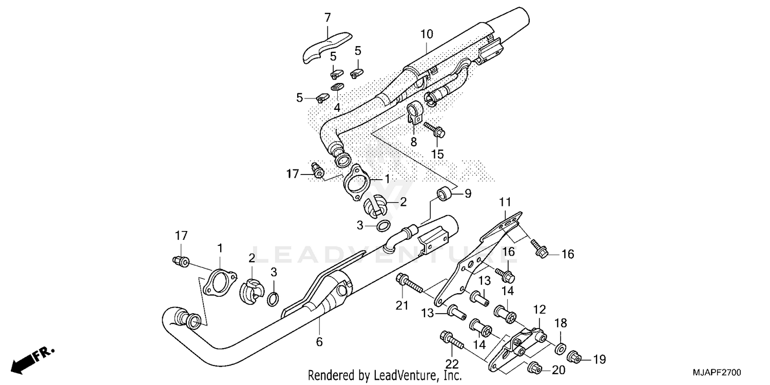 EXHAUST MUFFLER