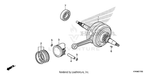 Crankshaft@piston Schematic