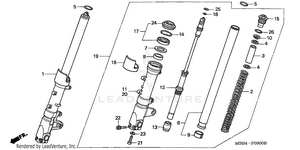 Front Fork Schematic