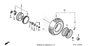 Front Wheel Schematic