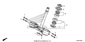 Steering Stem Schematic