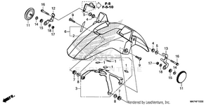 Front Fender (1) Schematic