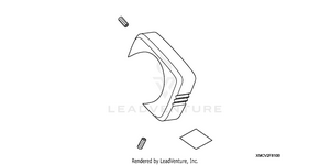 Billet Driveshaft Bolt Cover (neo-retro) Schematic