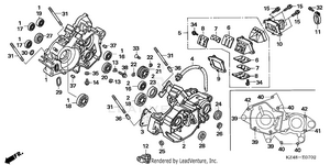 Crankcase ('05-'07) Schematic
