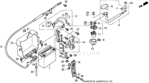 Gl1500i Battery Schematic