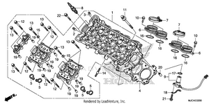 Cylinder Head Schematic