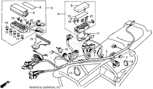 A/i Wire Harness 86-87 Schematic