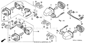 Front + Rear Turn Signal Schematic