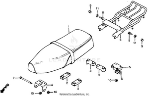 Seat + Rear Carrier Schematic