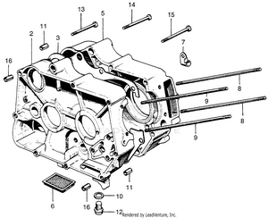 Crankcase Schematic