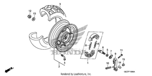 Rear Wheel Schematic
