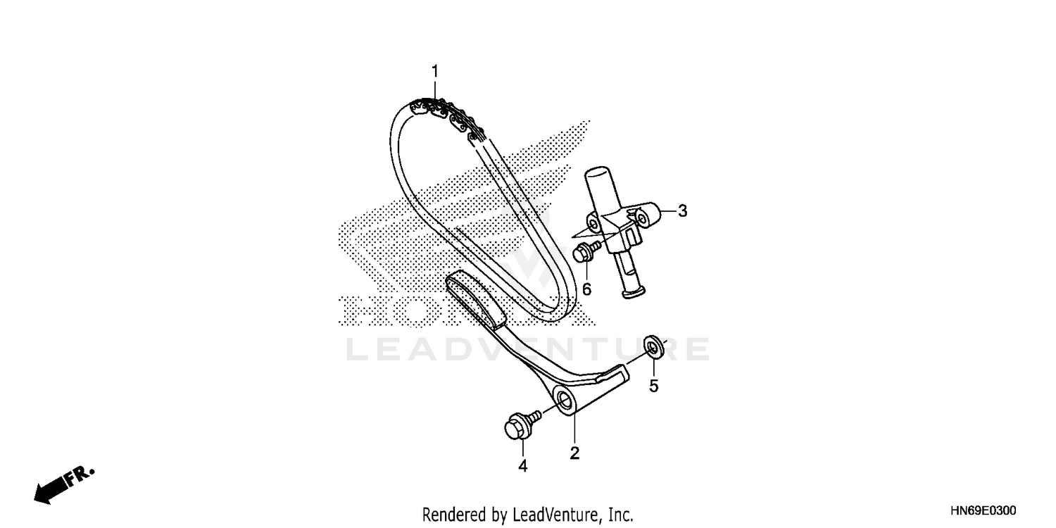 CAM CHAIN@TENSIONER