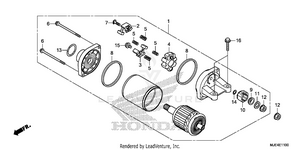 Starting Motor Schematic