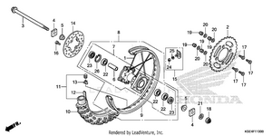 Rear Wheel Schematic