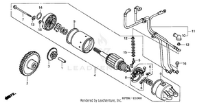 Starting Motor Schematic