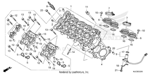 Cylinder Head Schematic
