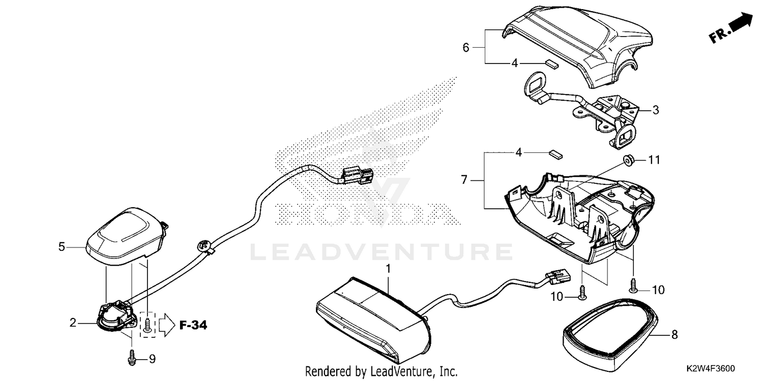 TAILLIGHT@LICENSE LIGHT