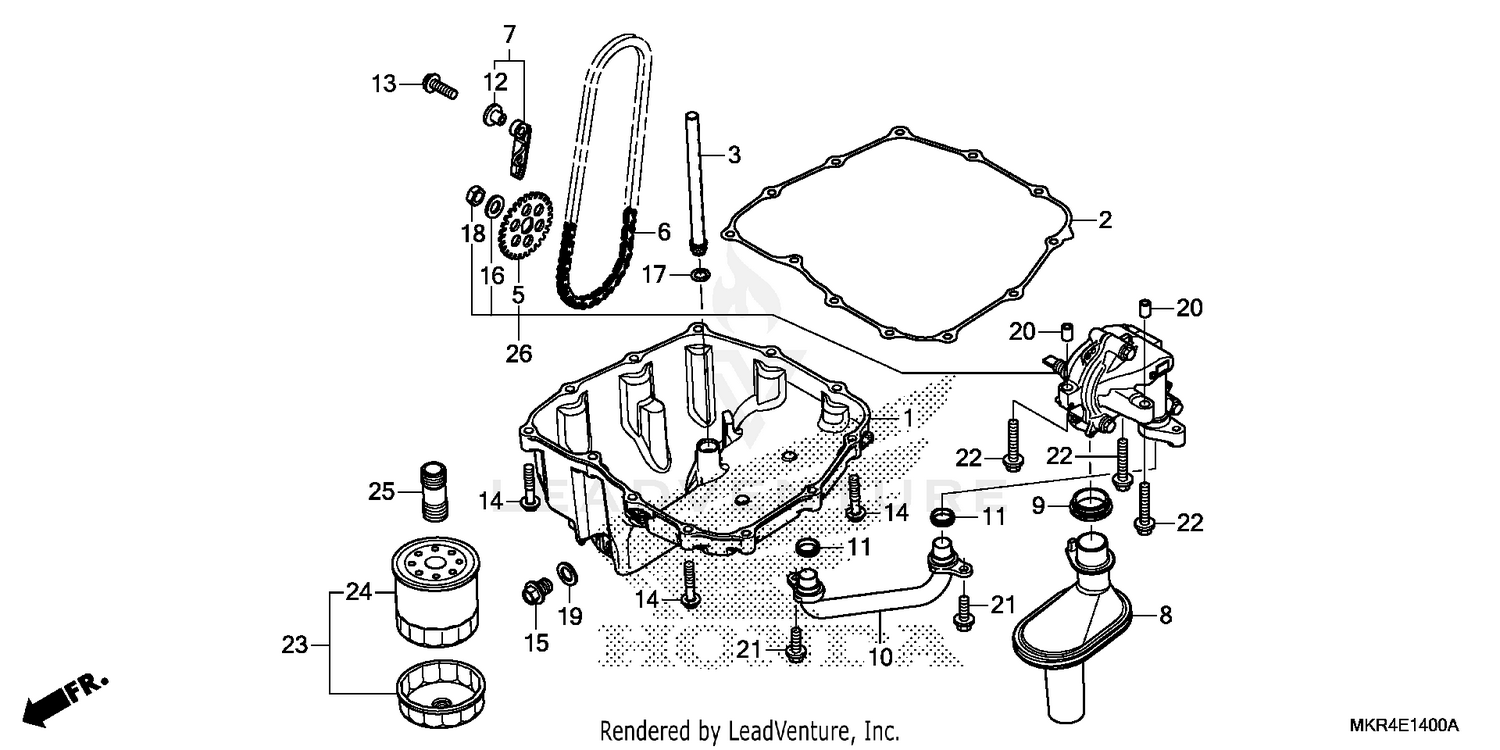 OIL PAN@OIL PUMP