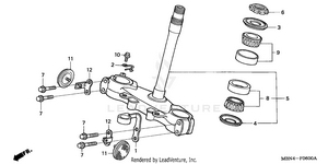 Steering Stem Schematic