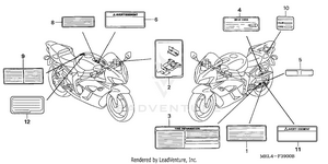 Caution Label Schematic