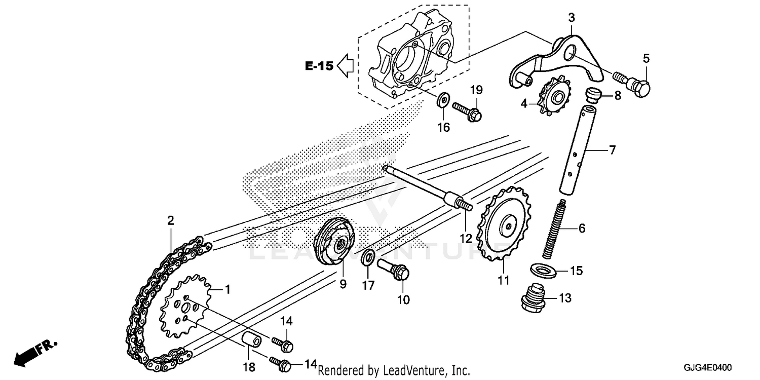 CAM CHAIN@TENSIONER