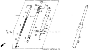 Front Fork Schematic
