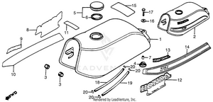 Fuel Tank 78-82 Schematic
