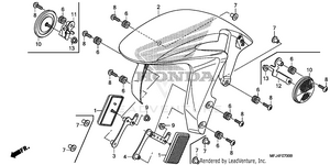 Front Fender Schematic