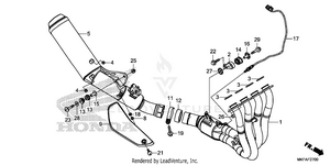 Exhaust Muffler Schematic