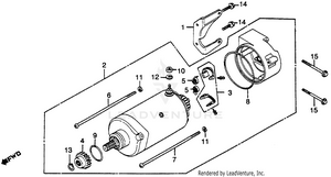 Starter Motor Schematic