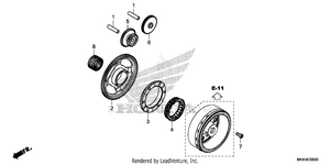 Starting Clutch Schematic