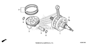 Crankshaft@piston Schematic