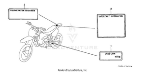 Caution Labels Schematic