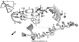 Wire Harness + Ignition Coil Schematic