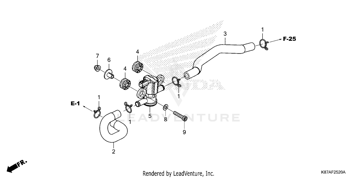 AIR INJECTION SOLENOID   VALVE