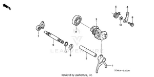 Gearshift Fork Schematic