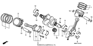 Crankshaft@piston Schematic