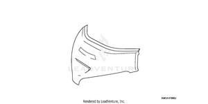 Windshield Garnish       (chrome) Schematic