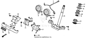 Steering Stem + Horn Schematic