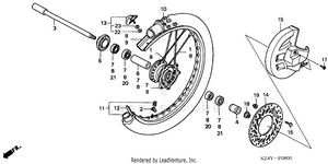 Front Wheel Schematic