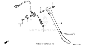 Side Stand Schematic