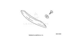 Trunk Handle (chrome W/gl Logo) Schematic