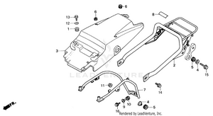 Rear Fender Schematic
