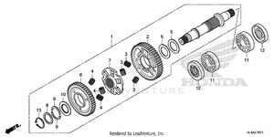 Final Driven Shaft Schematic