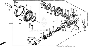 Final Driven Gear Schematic