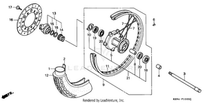 Front Wheel Schematic