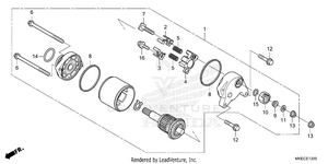 Starting Motor Schematic