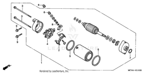 Starting Motor Schematic